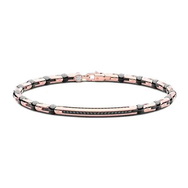 Zancan Ceramikgold Goldarmband KB048R-N