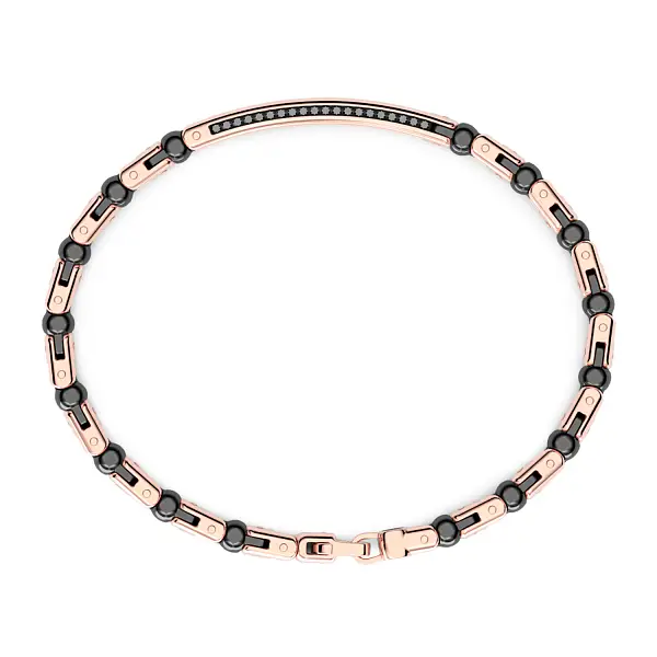 Zancan Ceramikgold Goldarmband KB048R-N