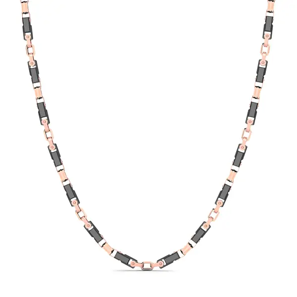 Zancan Ceramikgold Gold Necklace KC061R-N-60