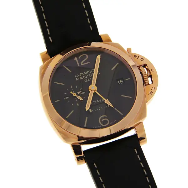 Luminor 1950 8 Tage GMT Rose Gold PAM 576