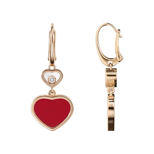 Chopard Happy Hearts Goldohrringe 837482-5820