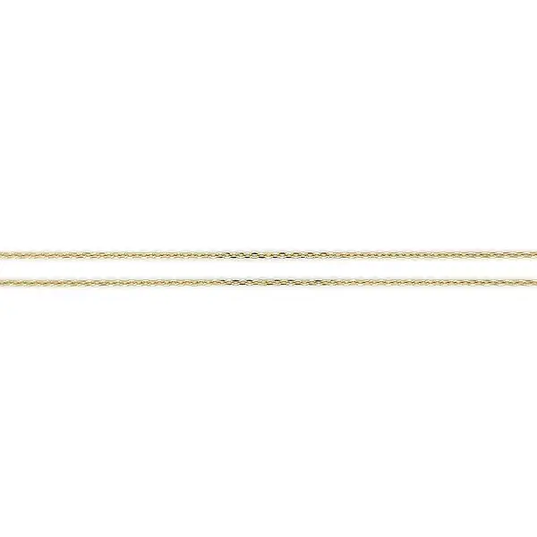 Goldkette im Anker-Muster