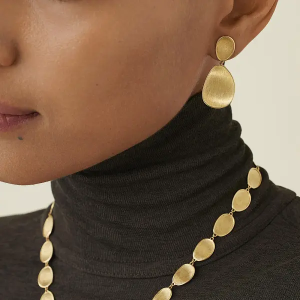 Gold-Ohrringe Marco Bicego Lunaria OB1348 Y