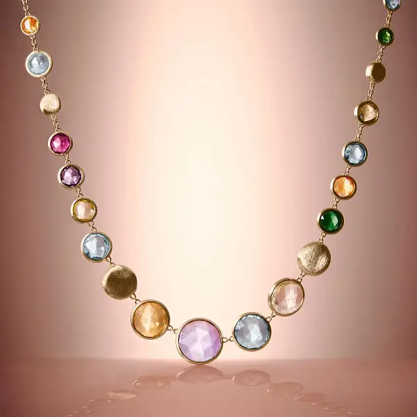 Gold Halskette Marco Bicego Jaipur Farbe CB2160 MIX01 Y 02