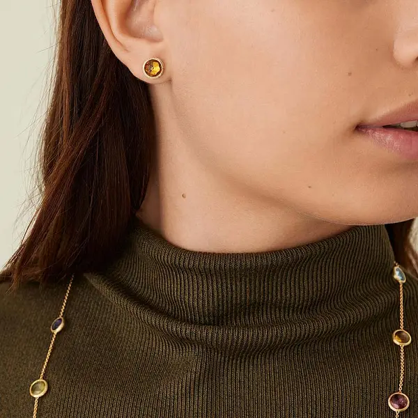 Gold-Ohrringe Marco Bicego Jaipur OB957 QG01 Y