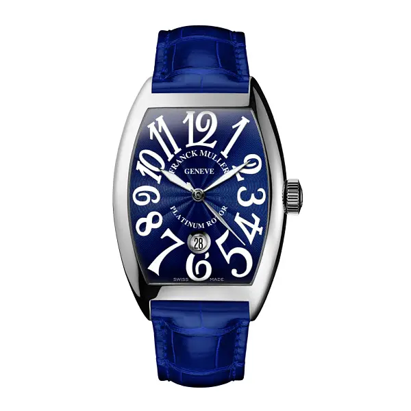 Franck Muller Cintrée Curvex Blau 8880 SC DT AC