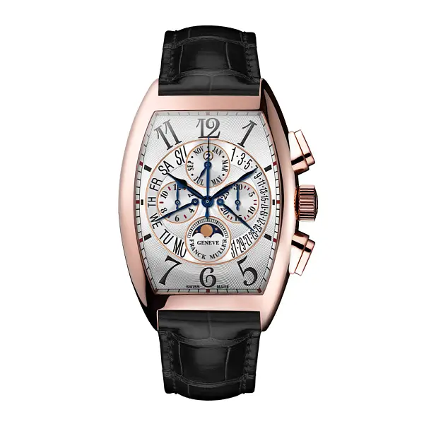 Franck Muller Cintreé Curvex Qunatiéme Perpétuel 9880 CC QP B 5