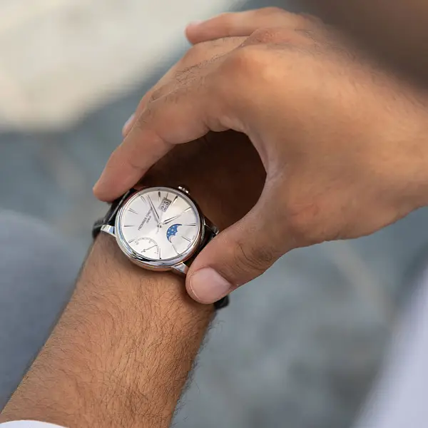 Frederique Constant Manufaktur Klassische Gangreserve Großes Datum FC-735S3H6