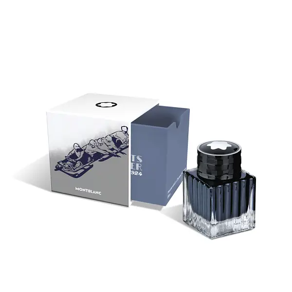 Montblanc Tintenfass 50 ml Meisterstück X Olympic Heritage Paris 1924, Blau MB132953