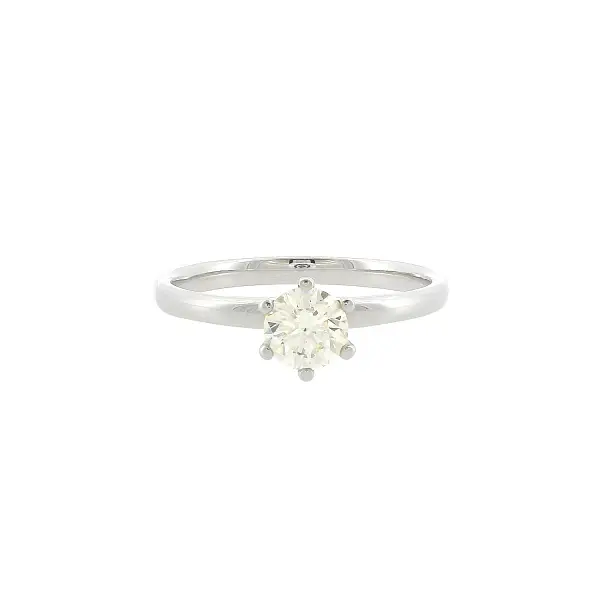 Verlobungsring aus Gold mit Diamant 0,50 ct