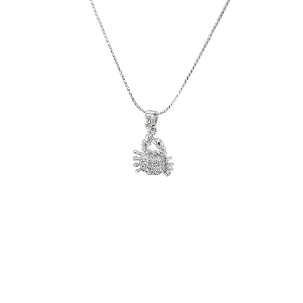 Anhänger Changing of the Crab aus Weißgold