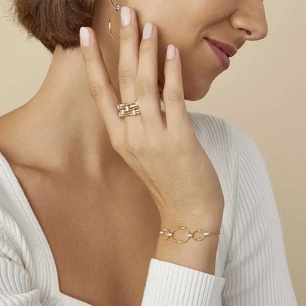 Goldring Marco Bicego Marrakech Onde AG340_B YW M5