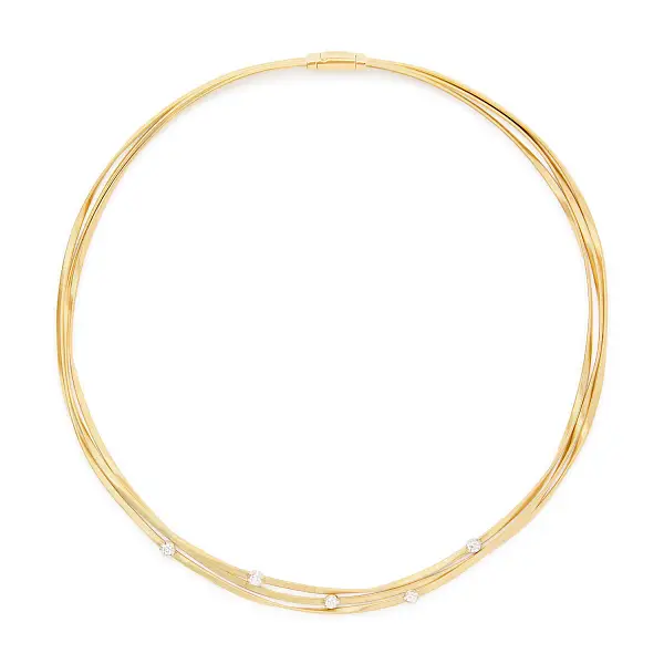 Goldene Halskette Marco Bicego Marrakech CG848_B8 YW M5