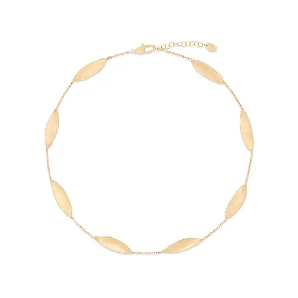 Goldene Halskette Marco Bicego Lunaria Twist CB2896 Y 02
