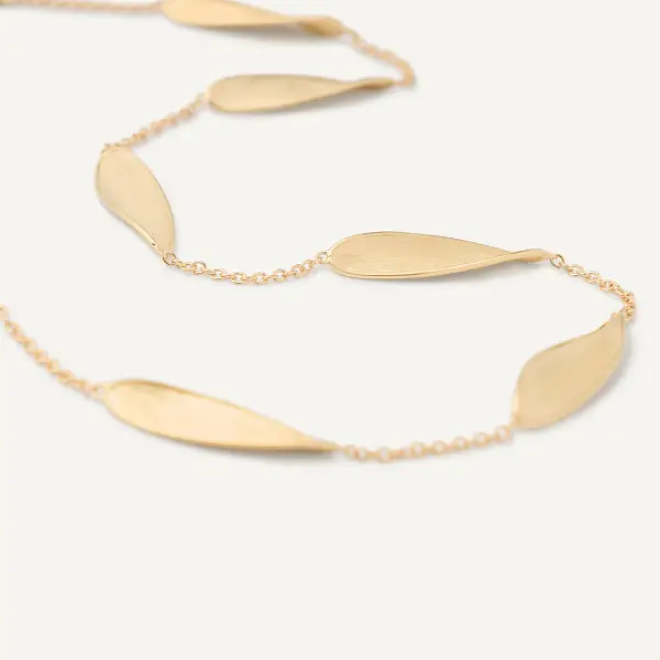 Goldene Halskette Marco Bicego Lunaria Twist CB2896 Y 02