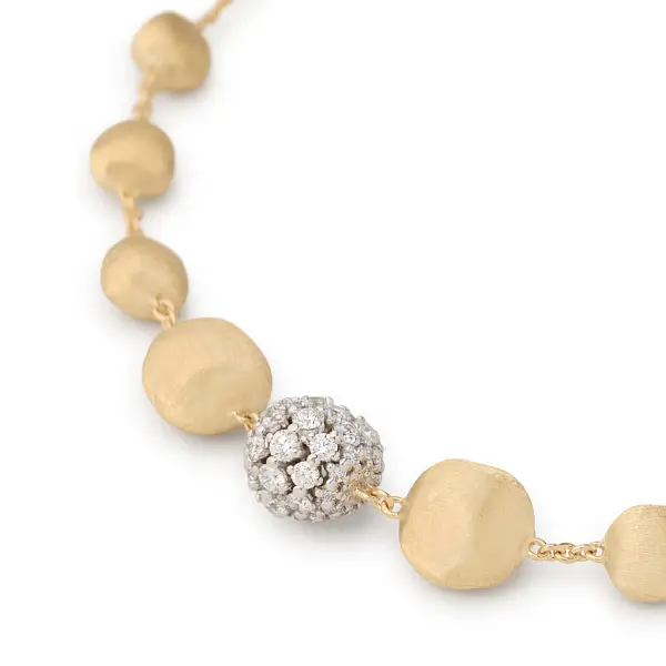 Goldene Halskette Marco Bicego Africa Alta CB2899_B2 YW Q6