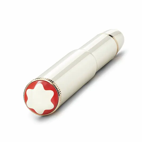 Montblanc Heritage Rouge et Noir „Baby“ Special Edition Rollerball in Elfenbeinfarbe MB128122