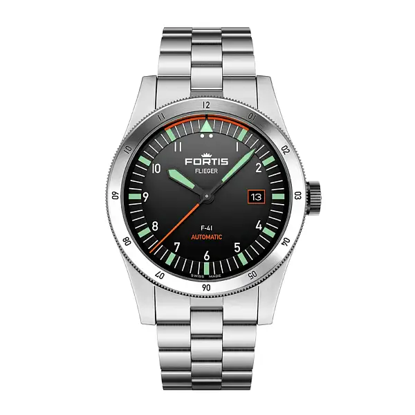 Fortis Flieger F-41 Automatik auf Block Barcelet F4220008