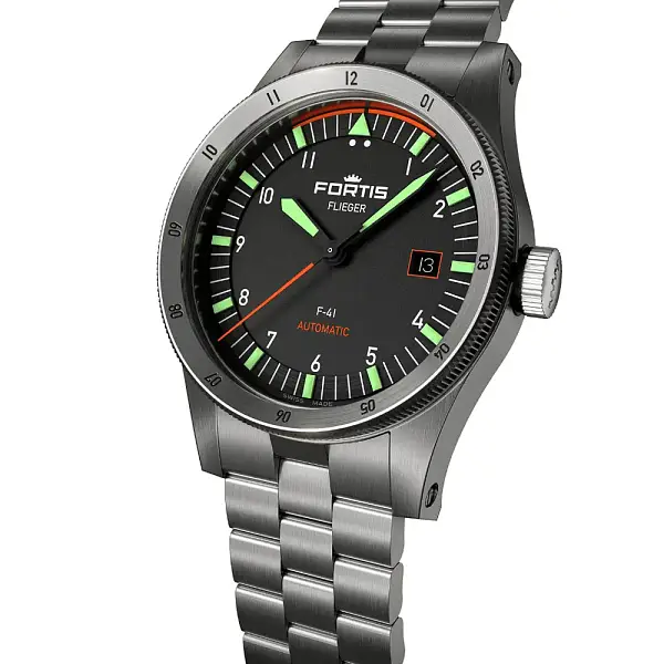 Fortis Flieger F-41 Automatik auf Block Barcelet F4220008