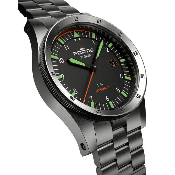 Fortis Flieger F-41 Automatik auf Block Barcelet F4220008