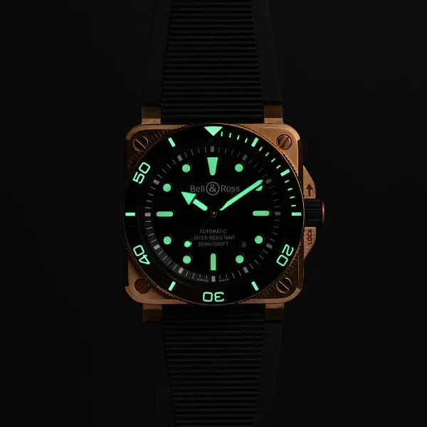 Bell & Ross BR-03 Diver Black Bronze BR03A-D-BL-BR/SRB