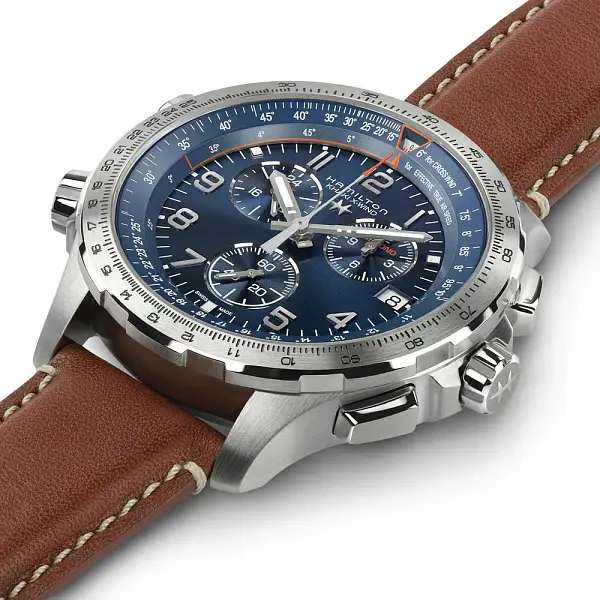 Hamilton Khaki Luftfahrt X-Wind GMT Chrono Quarz H77922541