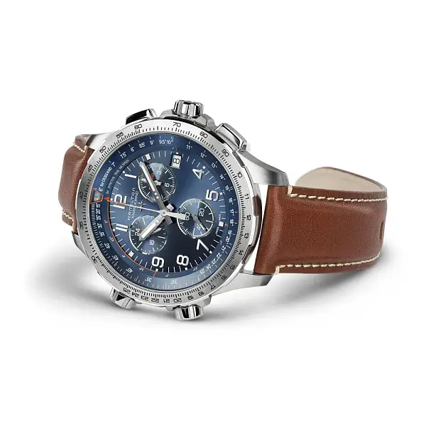 Hamilton Khaki Luftfahrt X-Wind GMT Chrono Quarz H77922541