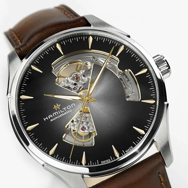 Hamilton Jazzmaster Open Heart Auto H32675581