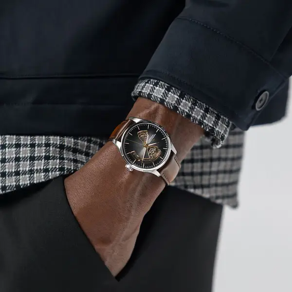 Hamilton Jazzmaster Open Heart Auto H32675581