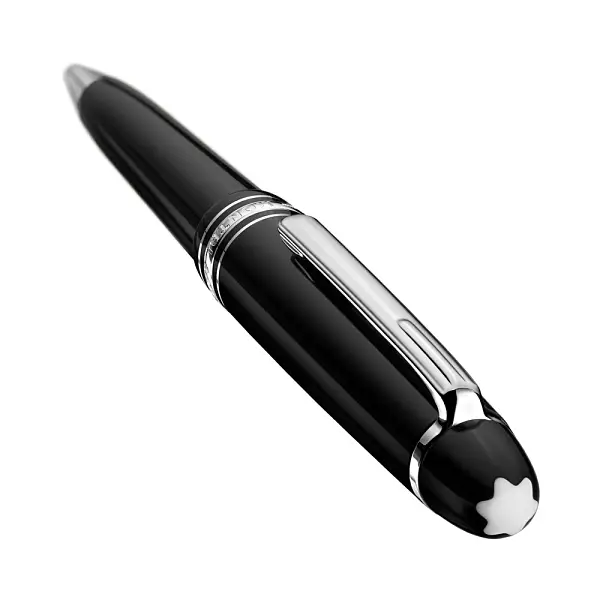 Montblanc Meisterstück Midsize Kugelschreiber mit Platin-Beschichtung MB132491