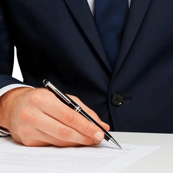 Montblanc Meisterstück Midsize Kugelschreiber mit Platin-Beschichtung MB132491