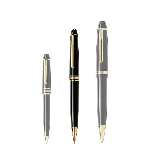 Montblanc Meisterstück Classique Kugelschreiber mit Goldbeschichtung MB132453
