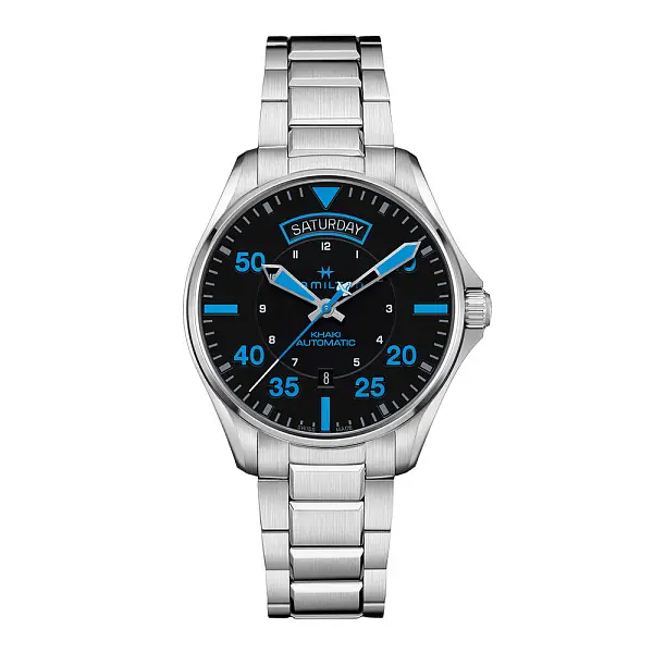 Hamilton Khaki Luftfahrt Pilot Day-Date Air Zermatt Auto H64625131