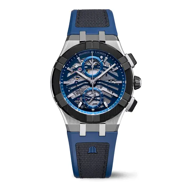 Maurice Lacroix Aikonic Automatic Chronograph Skeleton AC8018-SSL20-030-4