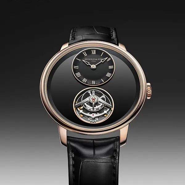 Arnold & Son Chronometry Ultrathin Tourbillon Red Gold Onyx 1UTBR.Z02A.C1375R