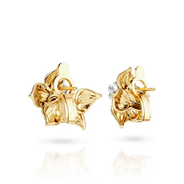 Carrera y Carrera Orquídeas Maxi Ohrringe