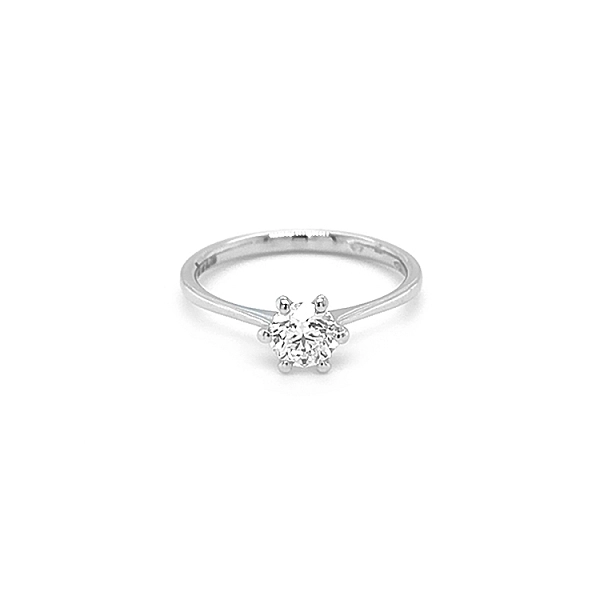 Gold Verlobungsring mit Diamant