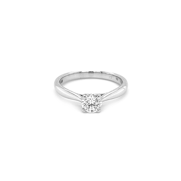 Gold Verlobungsring mit Diamant