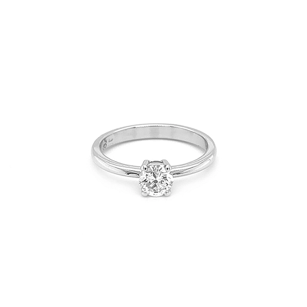Gold Verlobungsring mit Diamant
