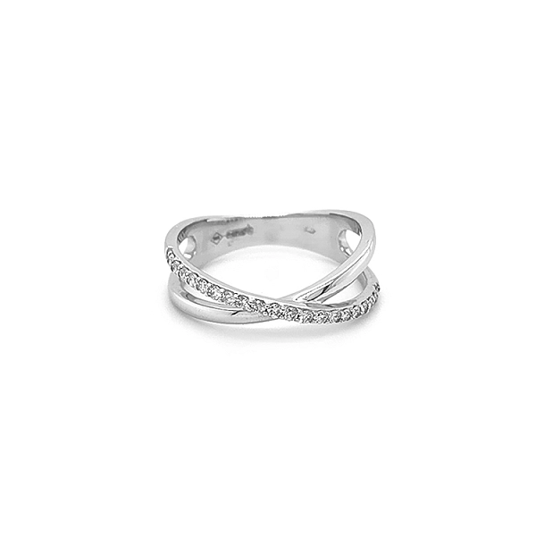 Goldring mit Diamanten