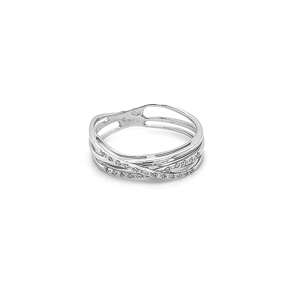Goldring mit Diamanten