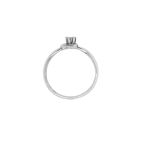 Gold Verlobungsring mit Diamant