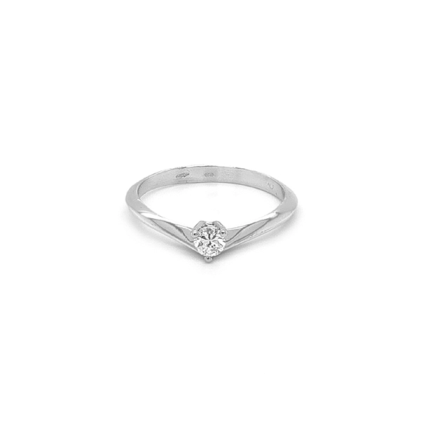 Gold Verlobungsring mit Diamant