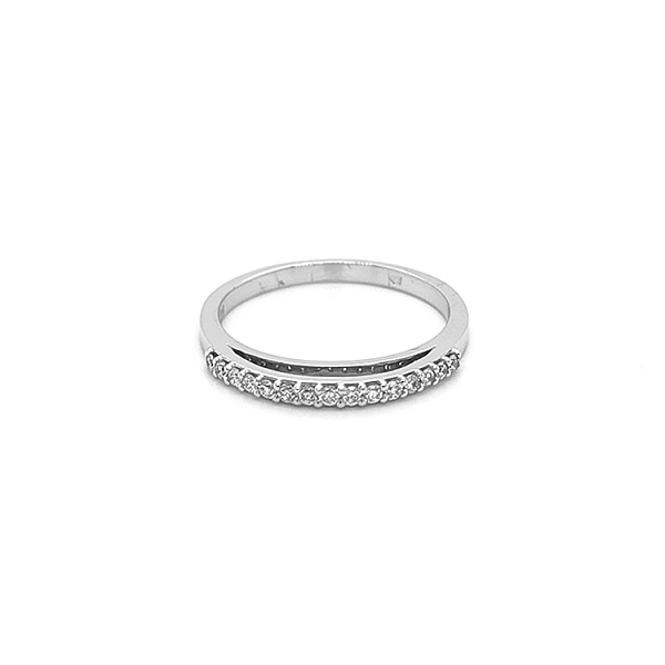 Goldring mit Diamanten
