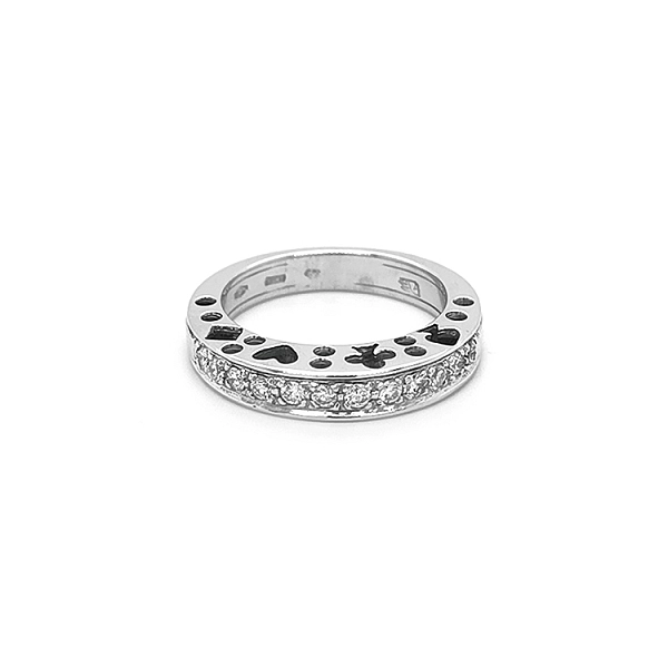 Goldring mit Diamanten