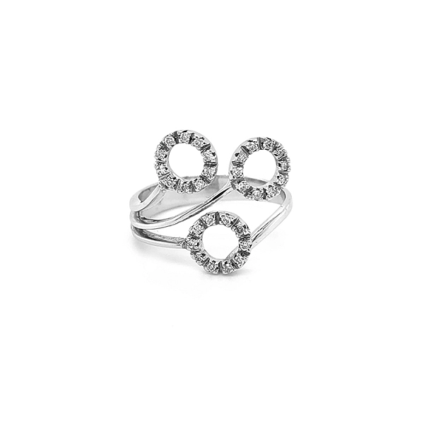 Goldring mit Diamanten