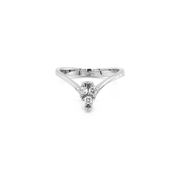 Goldring mit Diamanten