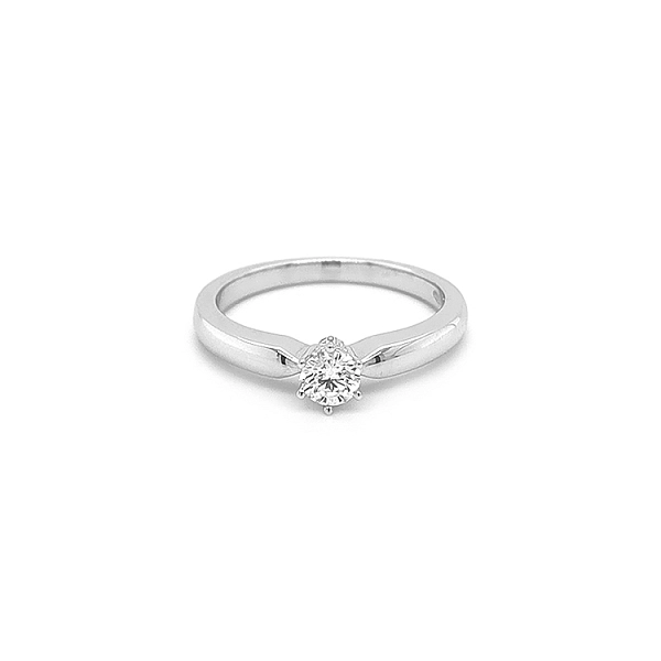 Gold Verlobungsring mit Diamant