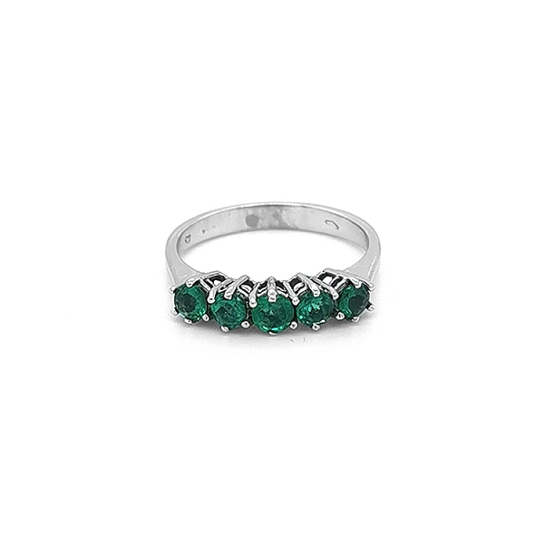 Goldring mit Smaragden