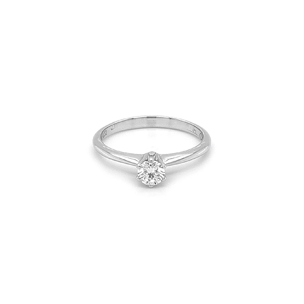 Gold Verlobungsring mit Diamant